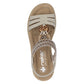 Rieker Womens Slingback Sandals Beige 61855