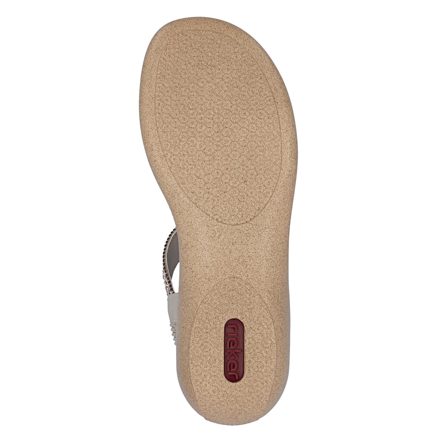 Rieker Womens Slingback Sandals Beige 61855
