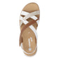 Remonte Women's Sandals D3J53-80 White Brown