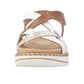 Remonte Women's Sandals D3J53-80 White Brown