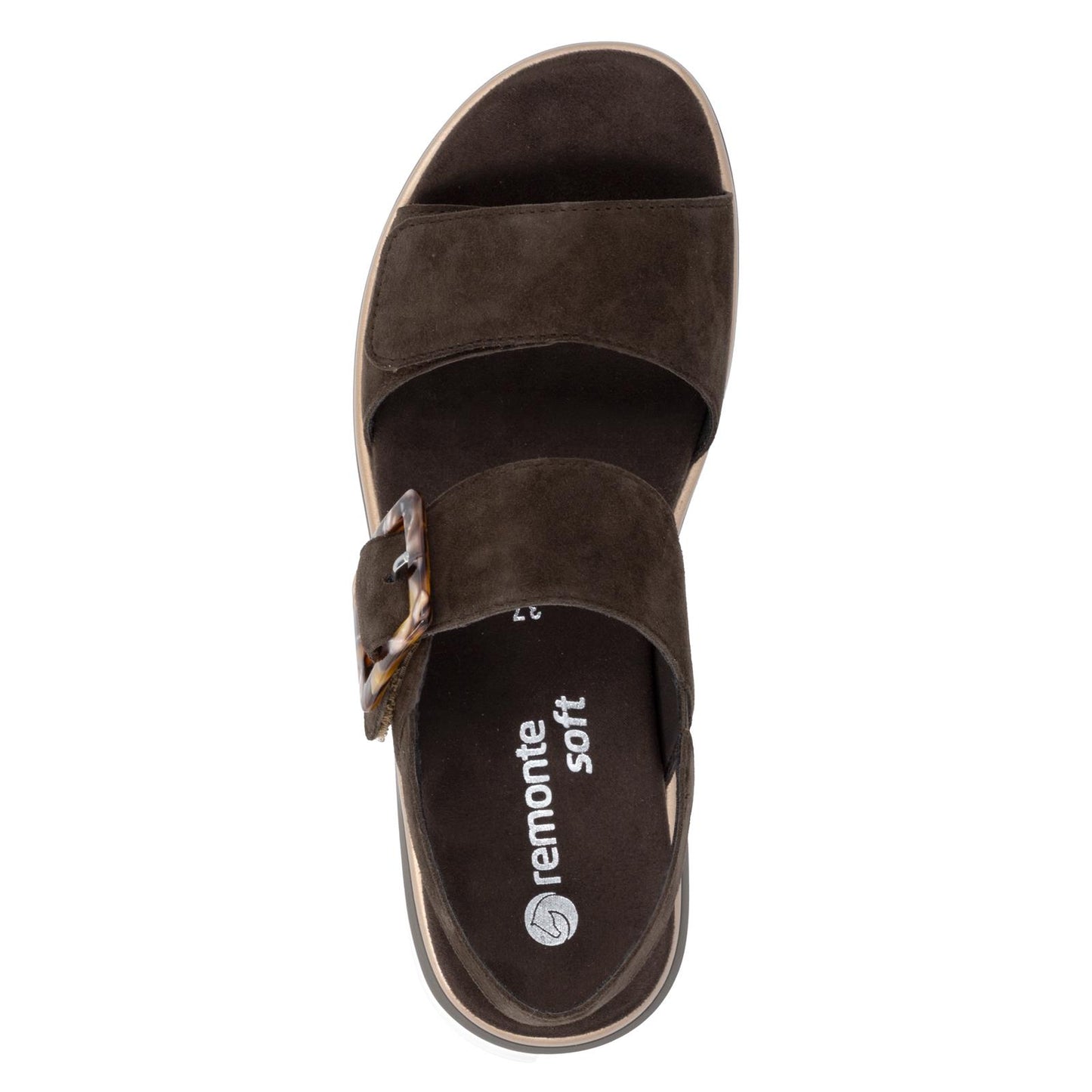 Remonte Women's Suede Leather Sandals D1J62