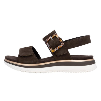 Remonte Women's Suede Leather Sandals D1J62