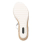 Remonte Women's Wedge Sandals Silver R6264