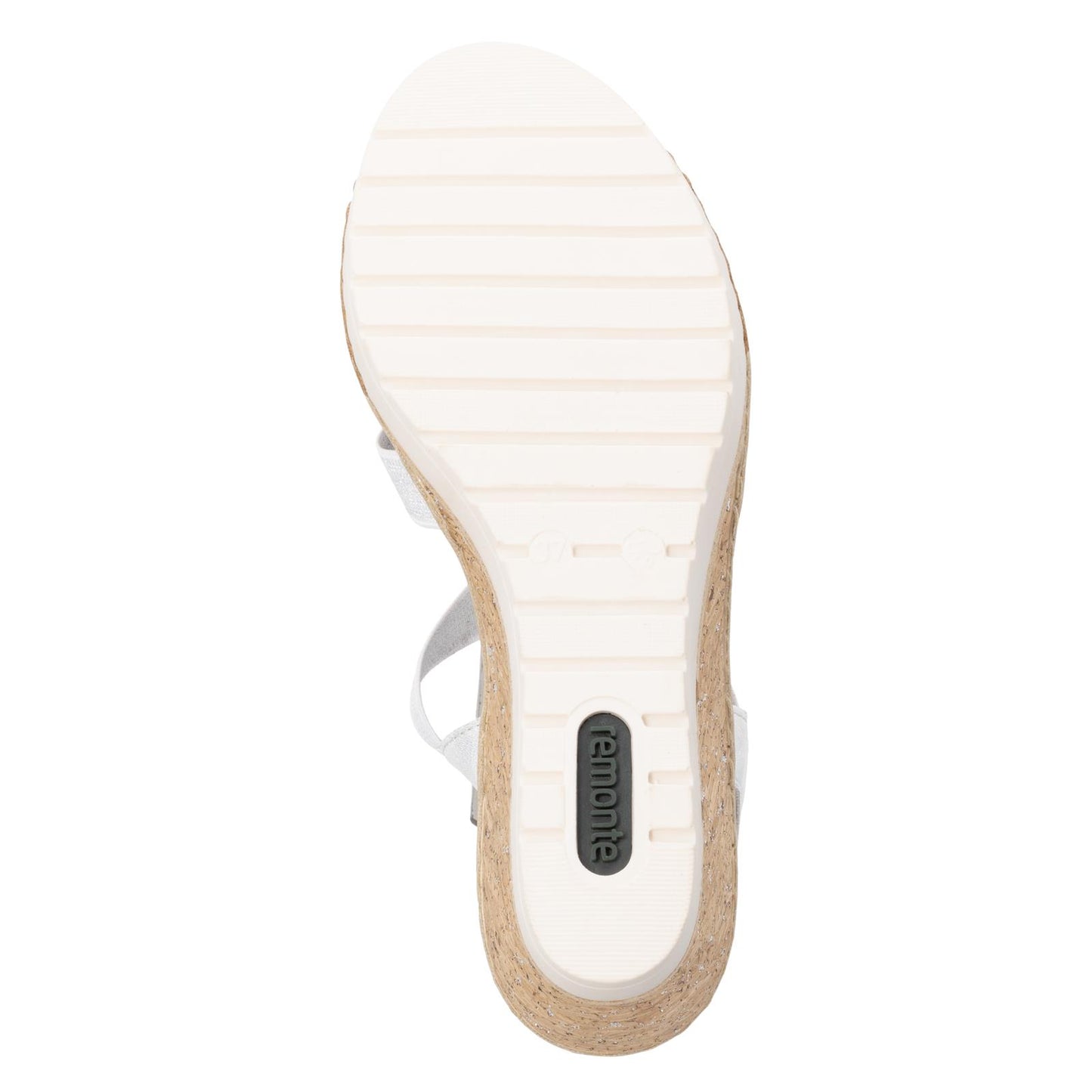 Remonte Women's Wedge Sandals Silver R6264