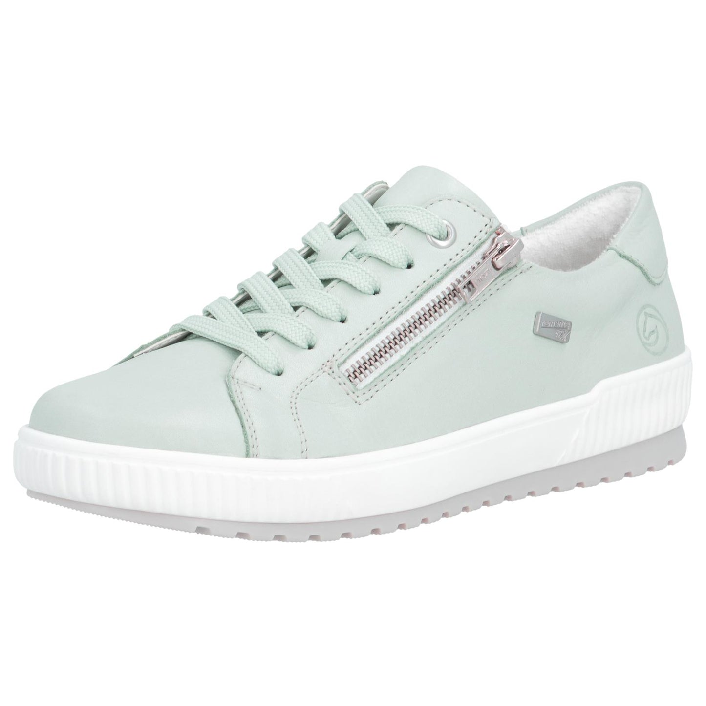 Remonte Women's Green Leather Trainers D0700