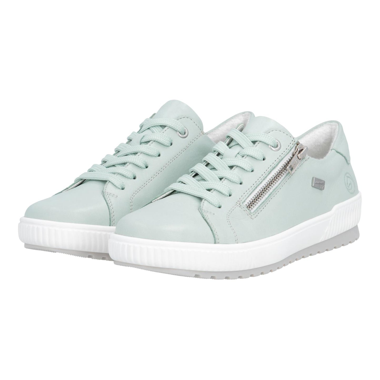 Remonte Women's Green Leather Trainers D0700