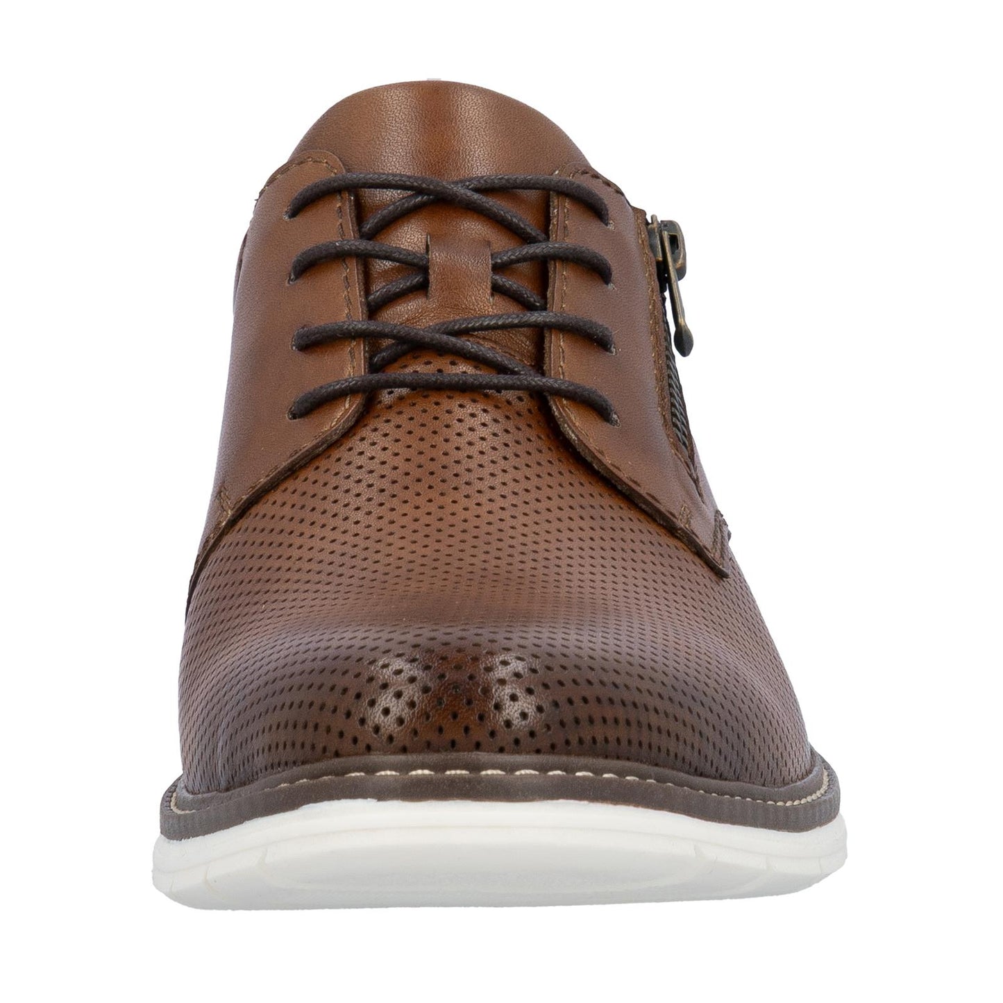 Rieker Men's Brown Leather Shoes 14412-24