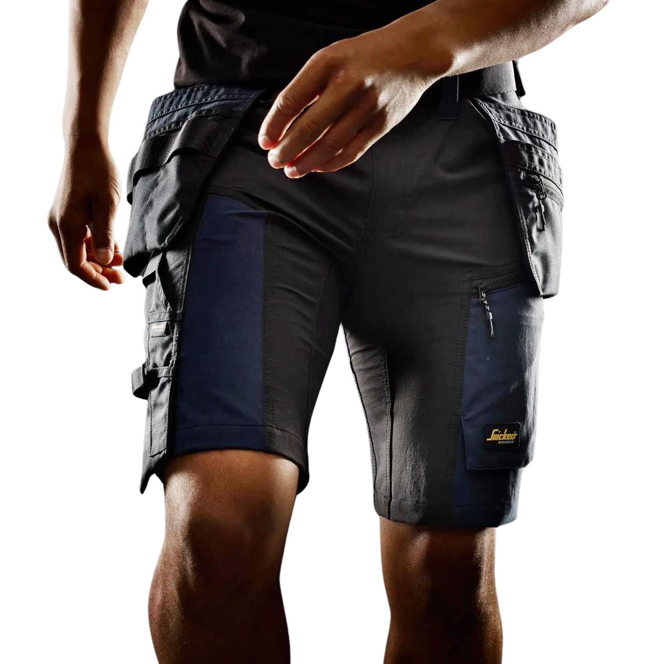 Snickers AllroundWork Stretch Shorts Holster Pockets 6118