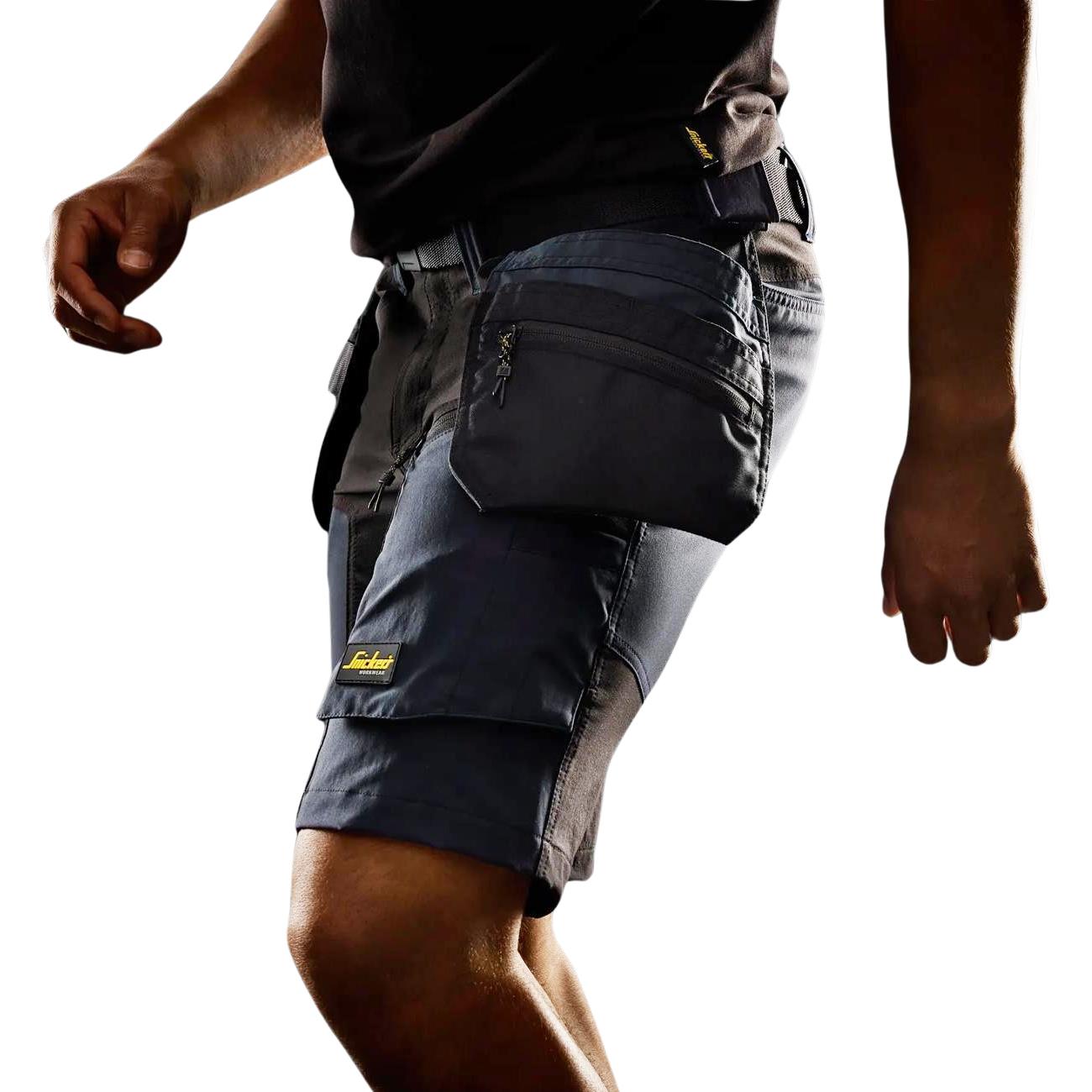 Snickers AllroundWork Stretch Shorts Holster Pockets 6118