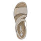 Rieker Women's Wedge Sandals Beige 67410