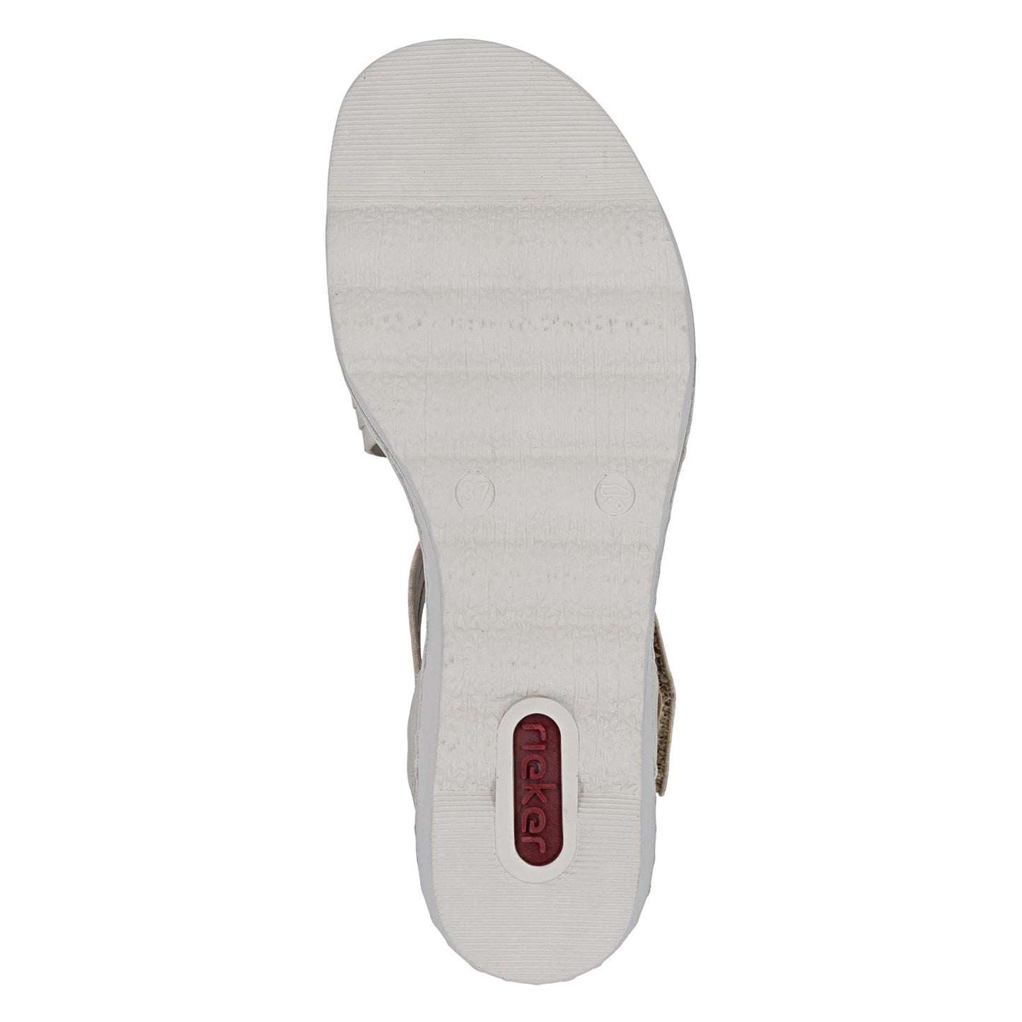 Rieker Women's Wedge Sandals Beige 67410