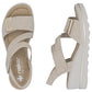 Rieker Women's Wedge Sandals Beige 67410