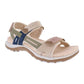 Free Spirit Ziri Parchment Suede Adjstable Sandals