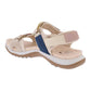 Free Spirit Ziri Parchment Suede Adjstable Sandals