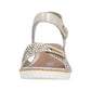 Remonte Women's Wedge Sandals Light Gold R6266