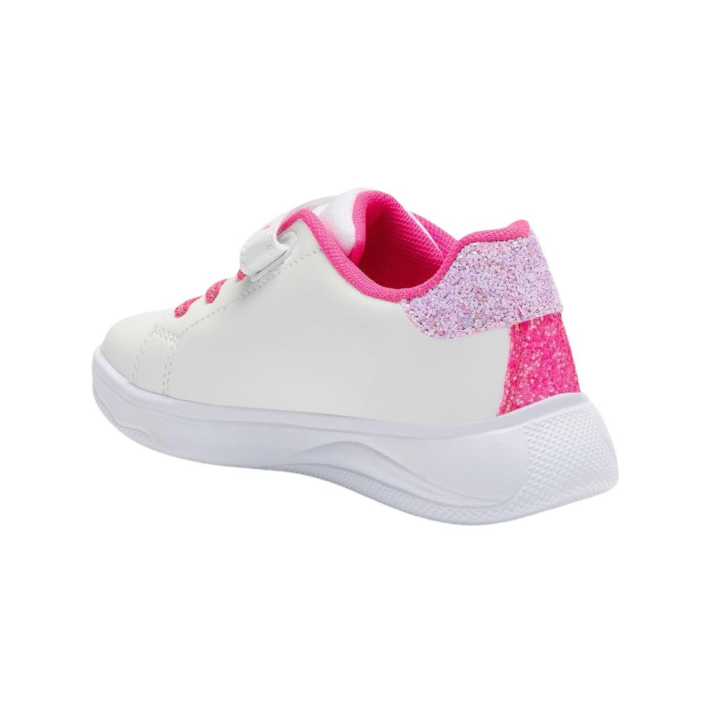 Lelli Kelly Agata White Pink Heart Trainers LKAA5622