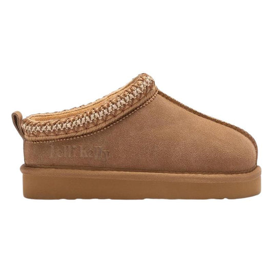 Lelli Kelly Lidia Girls Mule Slippers Brown LKHK5361