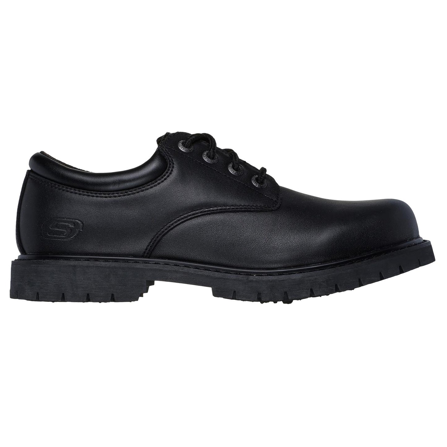 Skechers Men's Cottonwood Cantix Black Work Shoes 200251EC