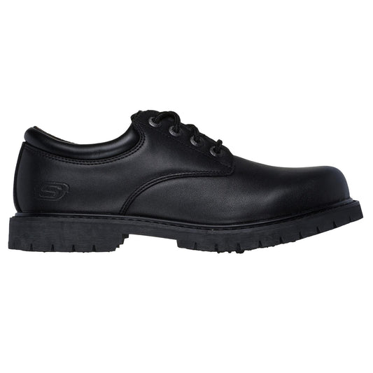 Skechers Men's Cottonwood Cantix Black Work Shoes 200251EC