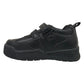 Little Green Feet Spider Boys Black School Shoes