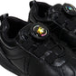 Little Green Feet Twist Boys Black School Shoes