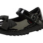 Kickers Girls Kick MJ Bow Black Patent Leather School Shoes