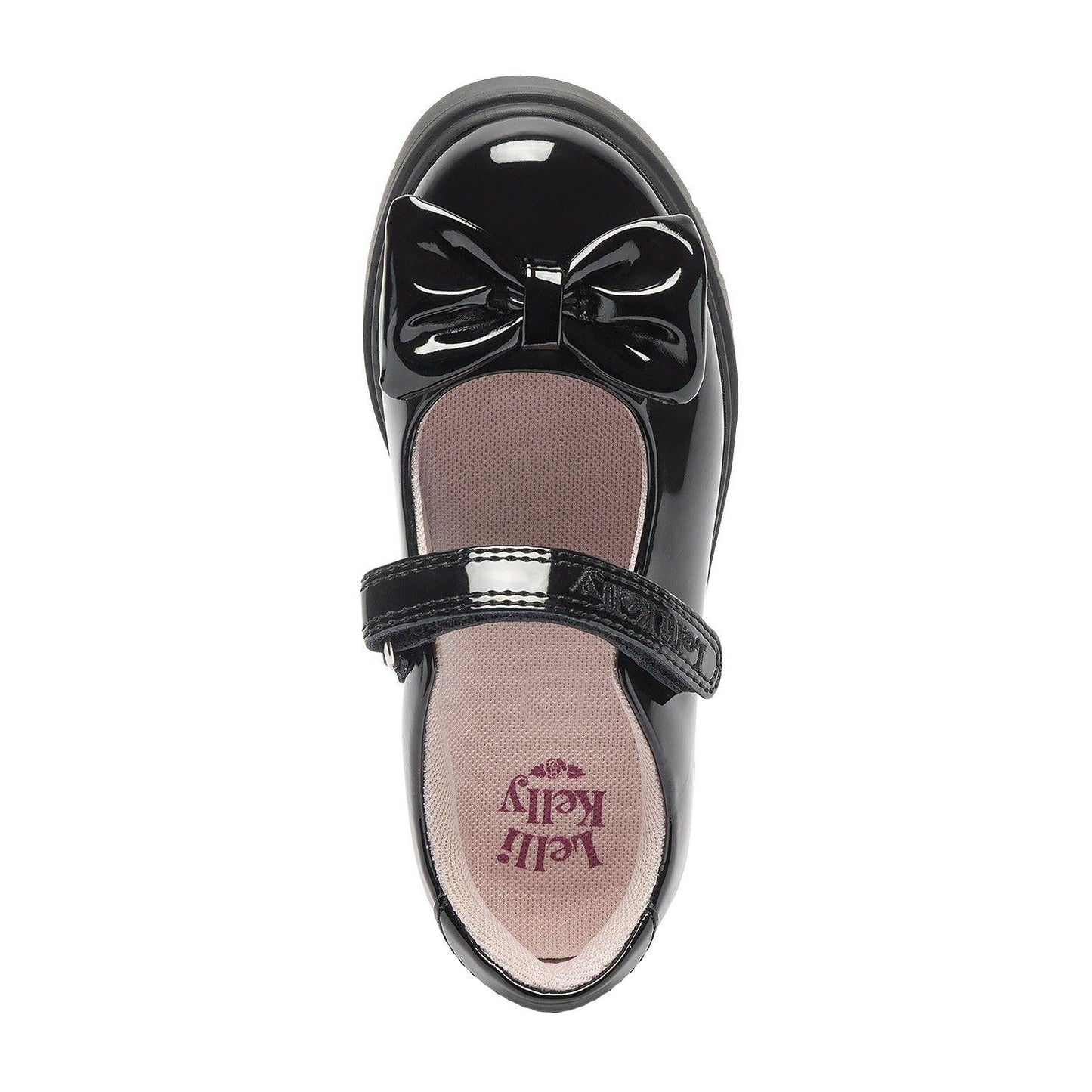 Lelli Kelly Billie Black Patent School Shoes LKSA8907