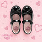 Lelli Kelly Billie Black Patent School Shoes LKSA8907