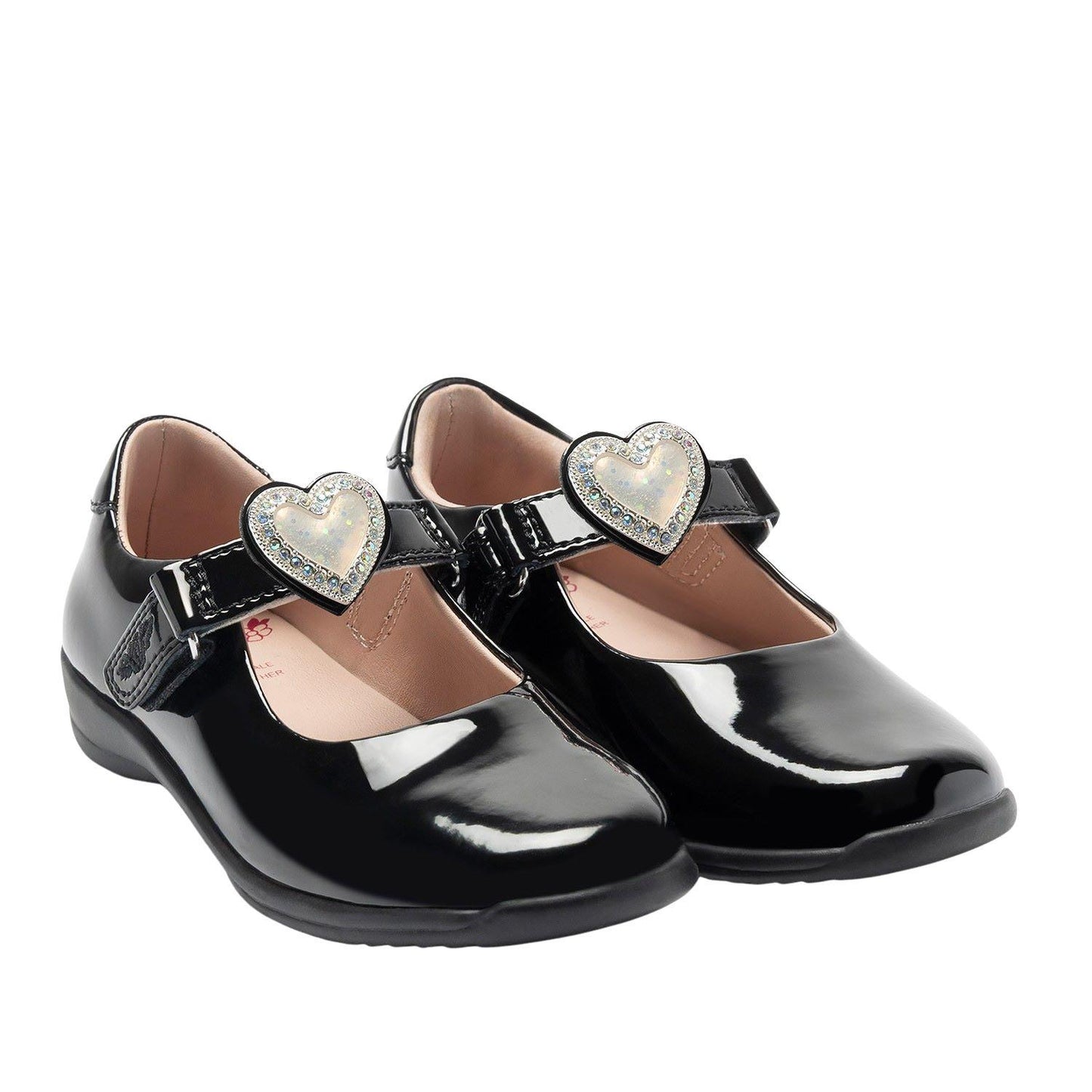 Lelli Kelly Sabrina F Fit Patent School Shoes LKSI8469 NE03