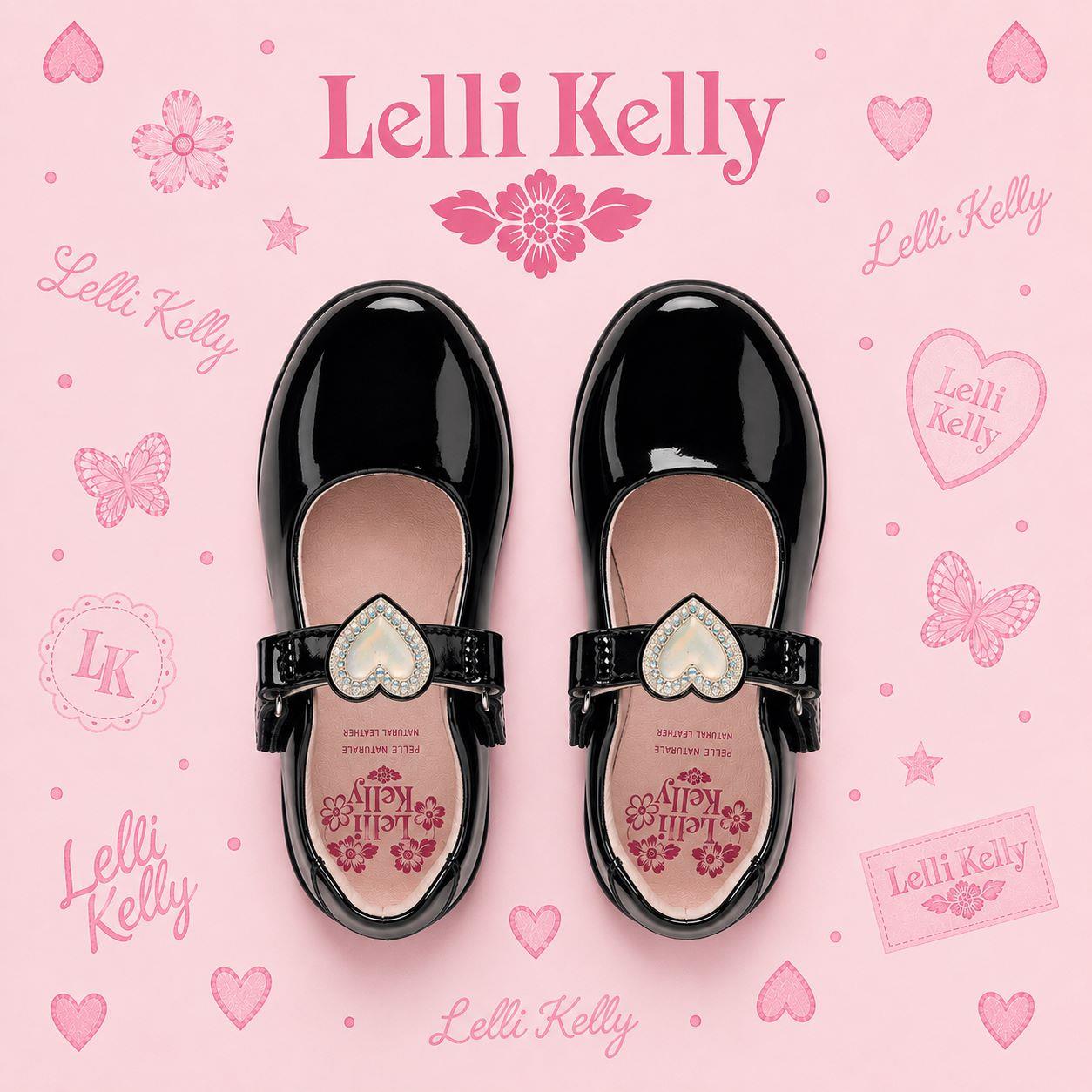 Lelli Kelly Sabrina Patent School Shoes LKSI8969