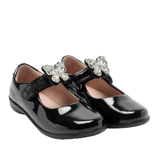 Lelli Kelly Selena F Fit Patent School Shoes LKSO8464