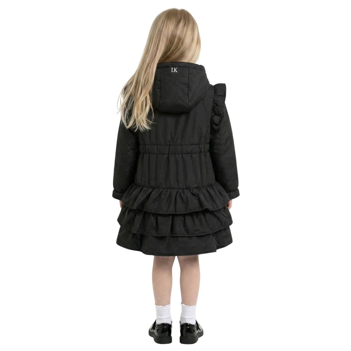 Lelli Kelly Bella Ruffled Hooded Shower Proof Coat