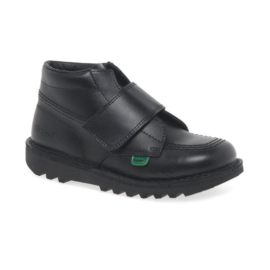 Kickers Kick Kilo I Core Black Leather Shoes KF0000420