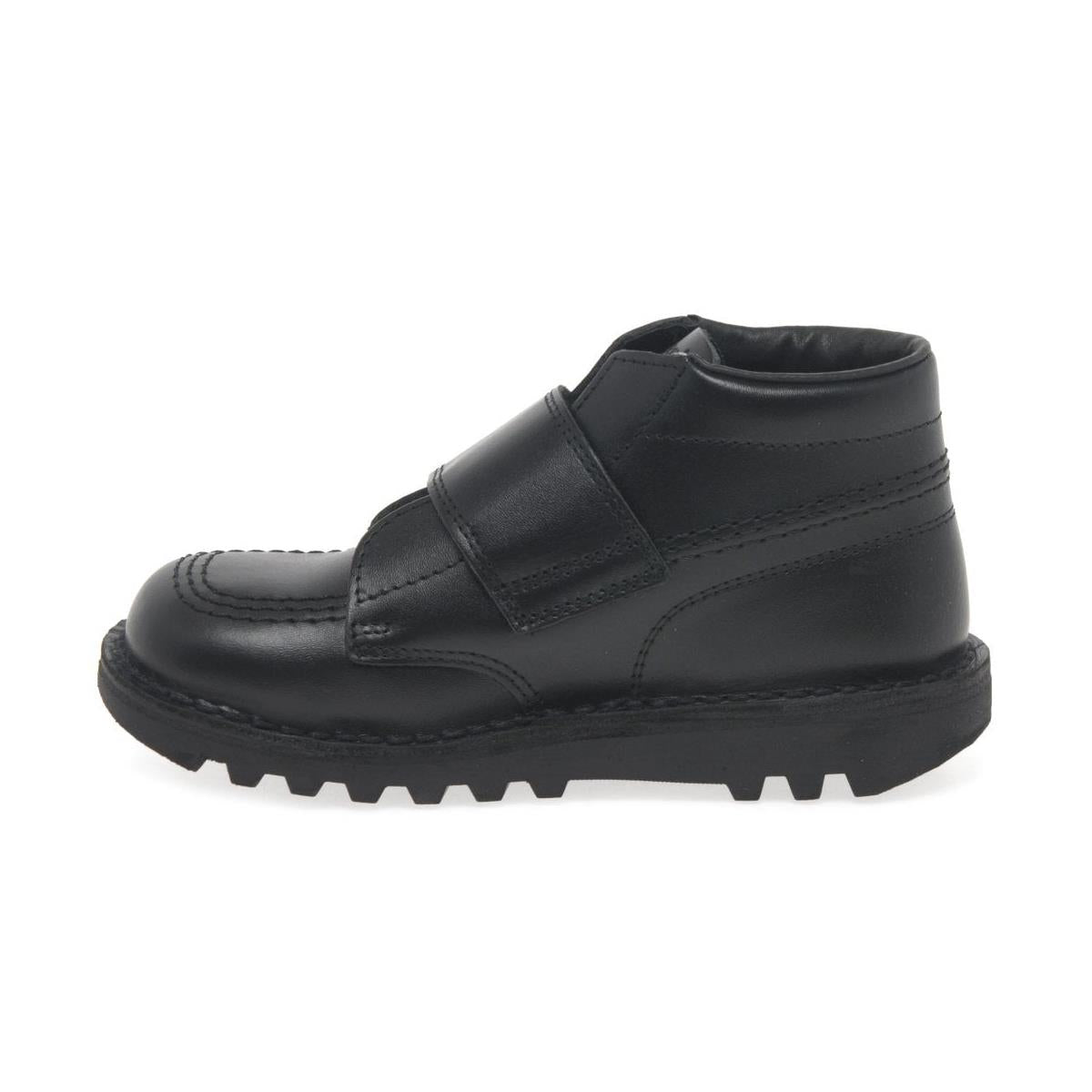 Kickers Kick Kilo I Core Black Leather Shoes KF0000420
