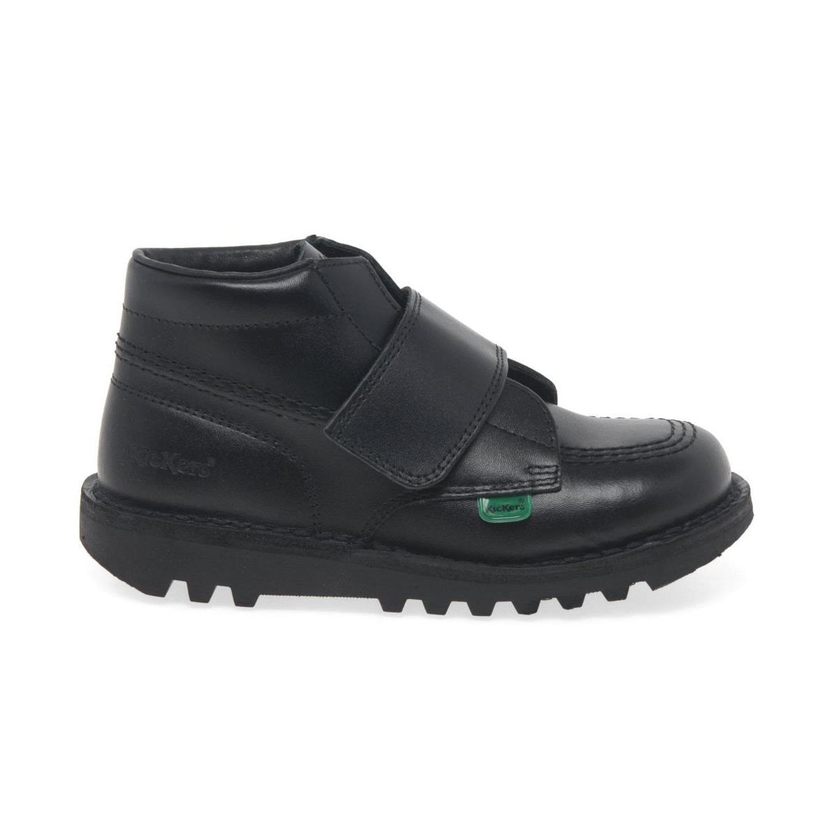 Kickers Kick Kilo I Core Black Leather Shoes KF0000420