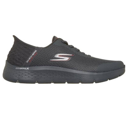 Skechers Mens Slip Ins Trainers Dark Grey Hands Up 216324/DKGY