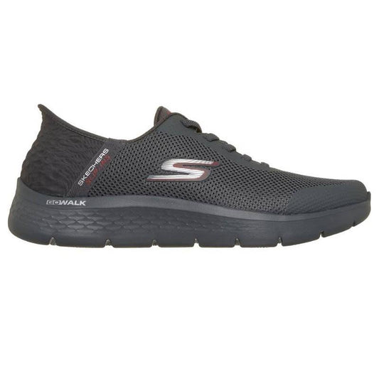 Skechers Mens Slip Ins Trainers Dark Grey Hands Up 216324/DKGY