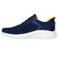 Skechers Slip-ins® Men's BOBS Sport Squad Chaos - Solid Step Navy Wide Fit Trainers 118312W/NVY