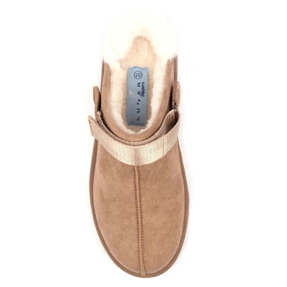 Lunar Women's Odessa Adjustable Mule Slipper