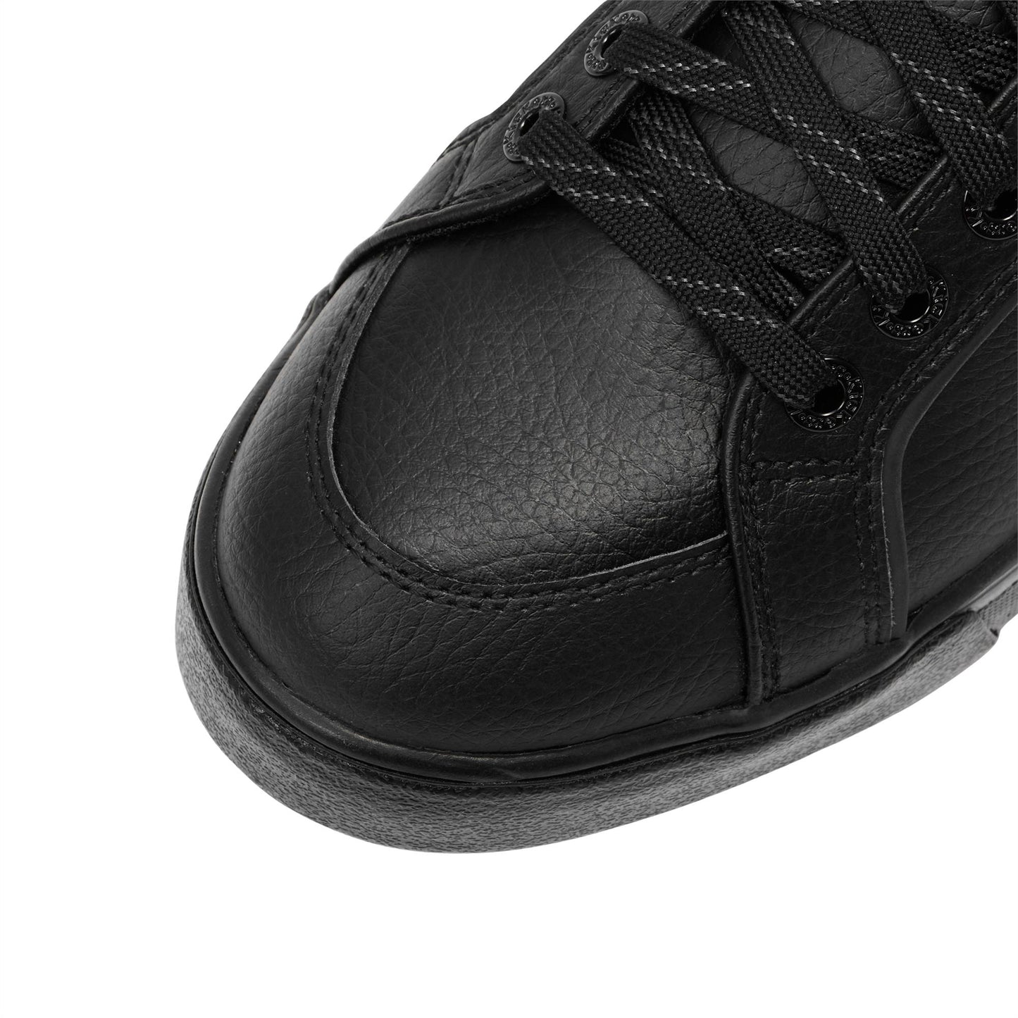 Kickers Tovni Lo Tek Text YU Casual Leather School Shoes
