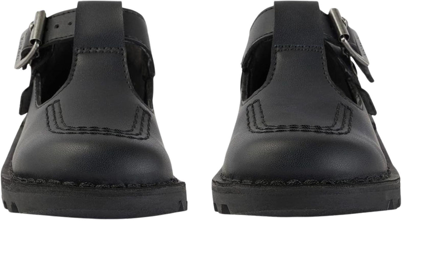 Kickers Kick T I Core Black School Shoes KF0000765BTW