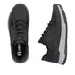 Rieker Men's Black Wide Fit Water Repellent Shoes