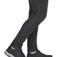 Rieker Men's Black Wide Fit Water Repellent Shoes