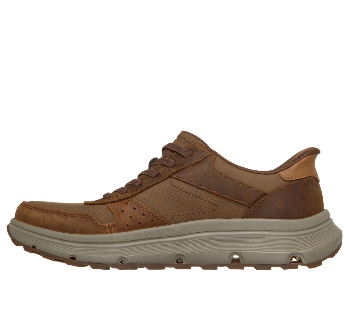 Skechers Mens Brown Garza Ultra Tyrell Slip Ins 205867/CML