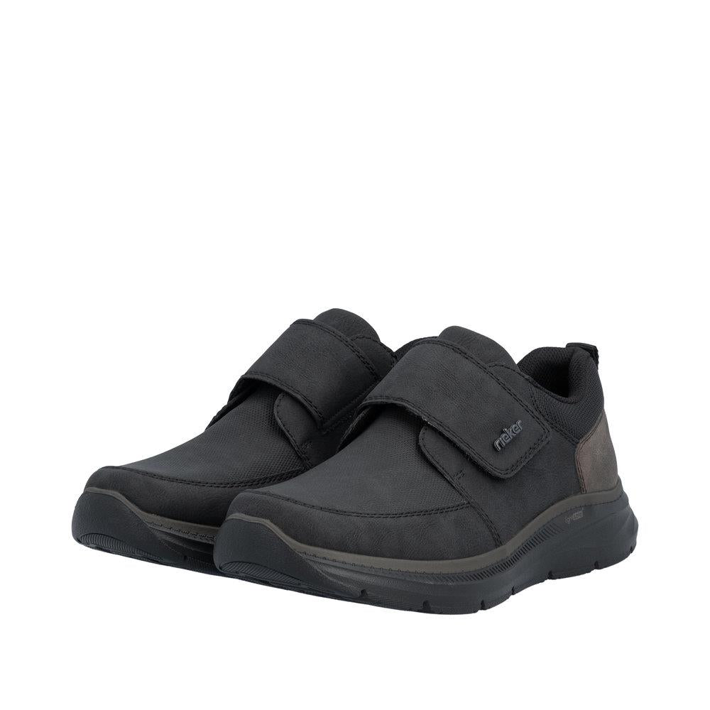 Rieker Men's Black Lightsole Slip-On Shoes