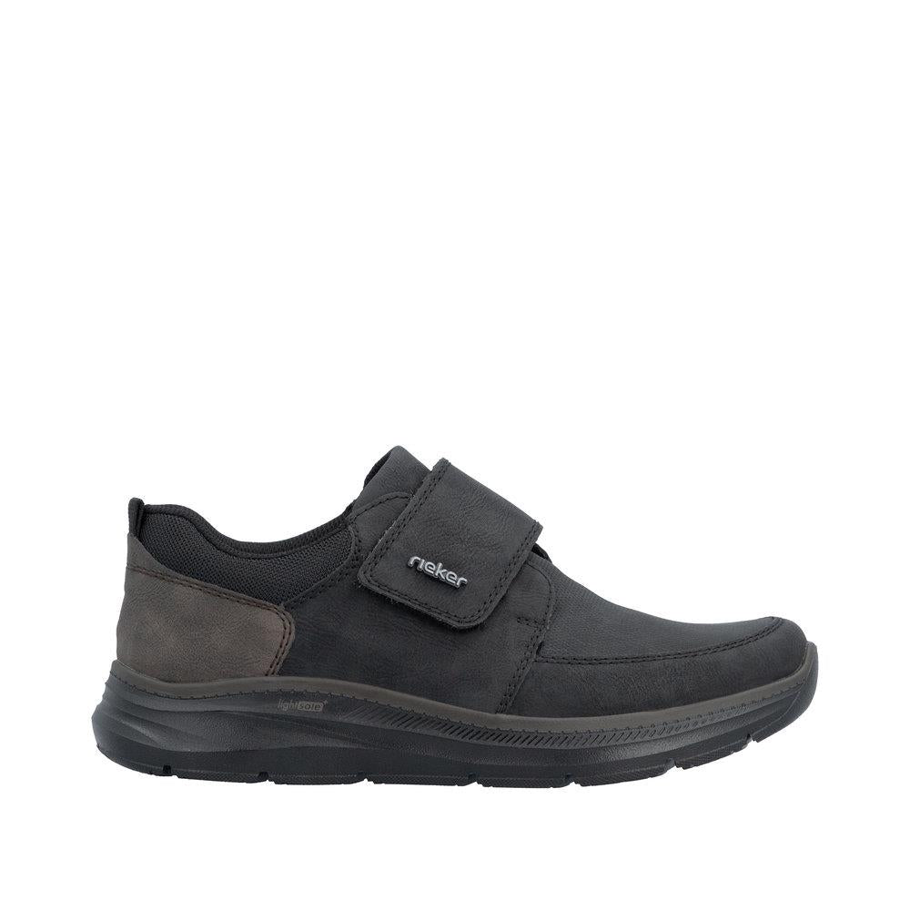 Rieker Men's Black Lightsole Slip-On Shoes