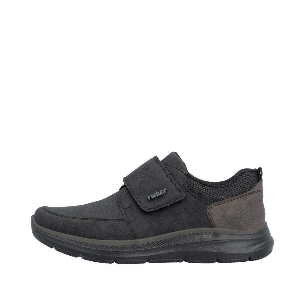 Rieker Men's Black Lightsole Slip-On Shoes