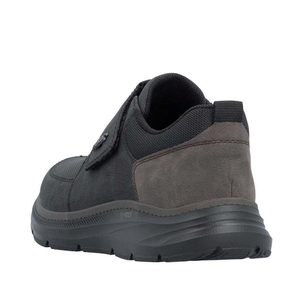 Rieker Men's Black Lightsole Slip-On Shoes