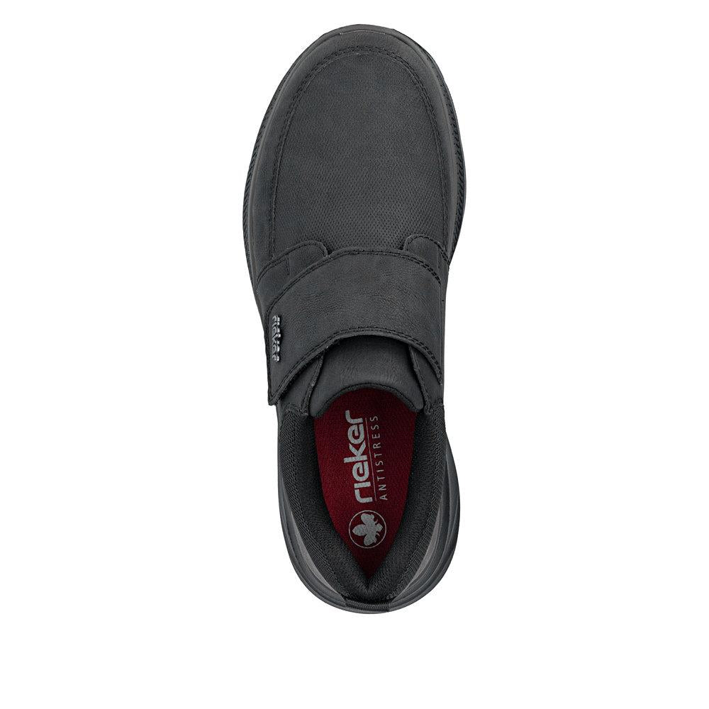 Rieker Men's Black Lightsole Slip-On Shoes