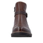 Remonte Women's Brown Leather Brogue Ankle Boots